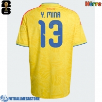 Fotballdrakt Herre Colombia Yerry Mina #13 Hjemmedrakt VM 2026 Kortermet